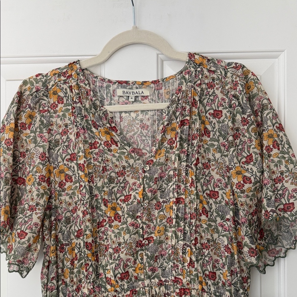 Baybala Floral Print Women's Dress Multicolor